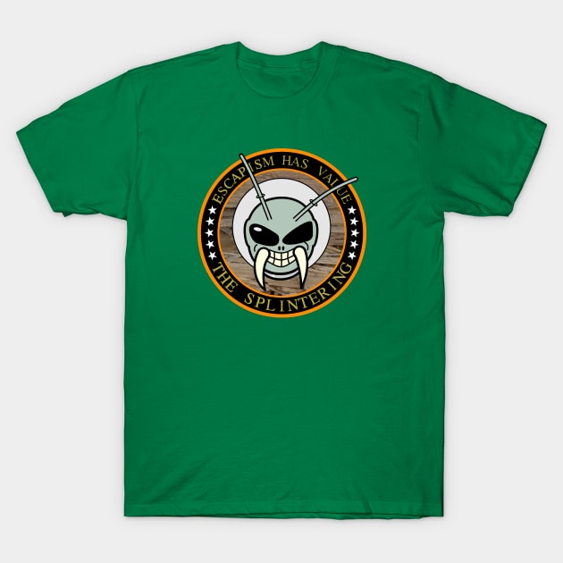 The Splintering Alien Chomp Logo T-Shirt by The Splintering